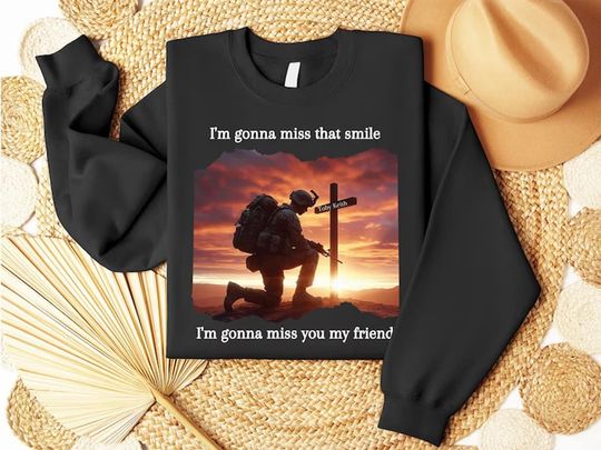 Toby Keith Sweatshirt, Country Song, Toby Keith Honoring Sweatshirt