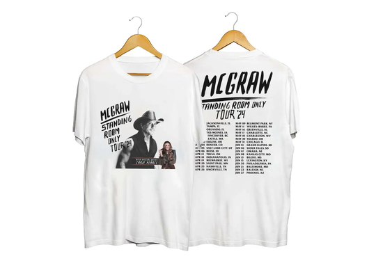 Tim McGraw 2024 Tour Standing Room Only Shirt