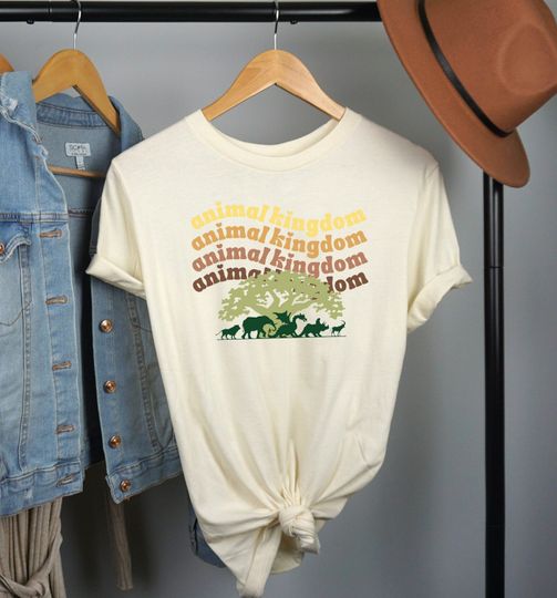 Disney Tee, Animal Kingdom Shirt, Unisex T-Shirt, Vintage Retro Theme Park