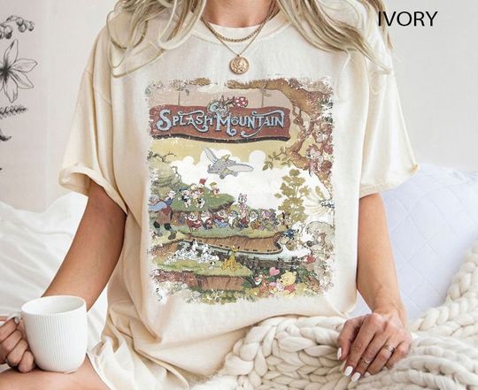 Retro Disneyland Splash Mountain Shirt, Disney Splash Mountain Shirt