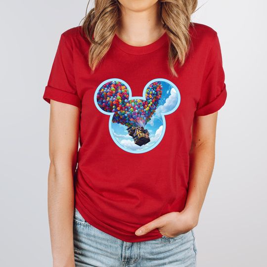 Disney Up Family Shirt, Up Balloon Shirt, Dug, Up Movie, Carl and Ellie Shirt