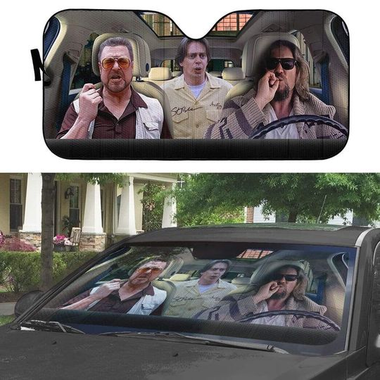 The Big Lebowski Car Sun Shade The Dude Walter Sobchak Windshield Sun Shade 2024