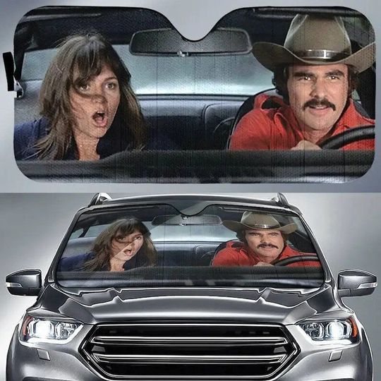 Discover Smokey and the Bandit Movies Car Sunshade Bo Darville Bandit Waynette Car Decor