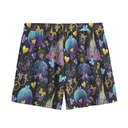 Disney 50th Shorts with Pockets Swim Shorts