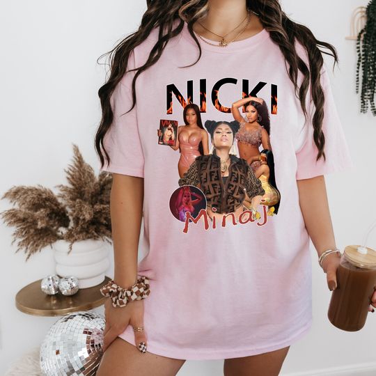 Nicki Minaj  Shirt Nicki Rapper Singer Minaj Band Unisex T Shirt