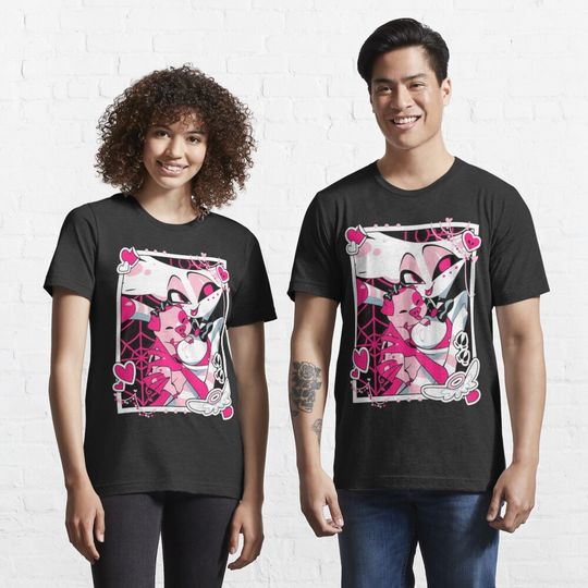 Discover Angel Dust and Fat Nugget Hazbin Hotel Shirt, Hazbin Hotel Movie Fan Gift