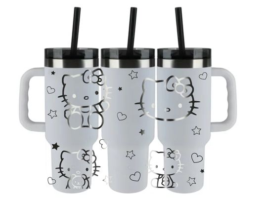 Hello Kitty Tumbler, Hello Kitty Tumbler 40 oz with Handle