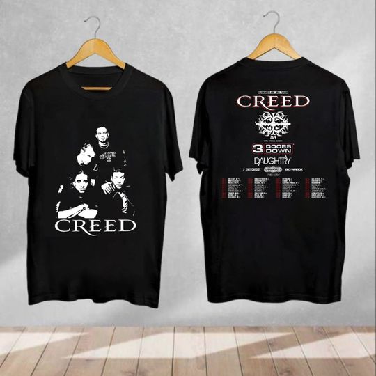 Creed Band Tour Merch, Creed Fan Gifts, Creed Band Tour Shirt