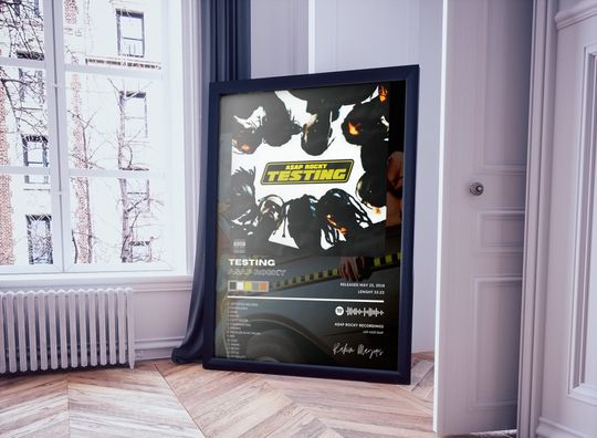 ASAP Rocky - Testing - Poster