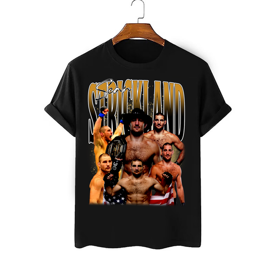 Sean Strickland Vintage 90s Graphic T-Shirt