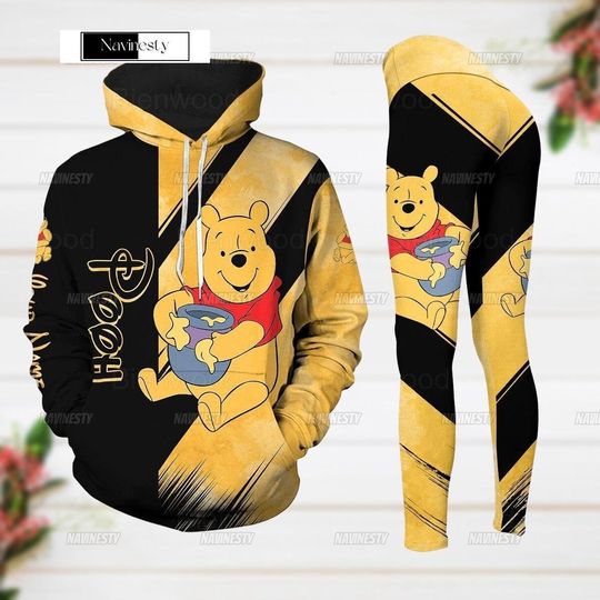 Pooh Bear Hoddie, Winnie The Pooh  Hoodie, Disney Pooh Bear Sweater, Cartoon Movie Hoodie