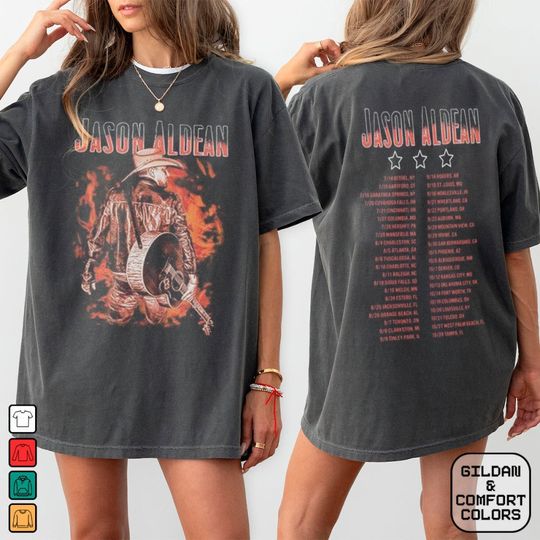 Jason Aldean Highway Desperado Tour Shirt, Jason Aldean Shirt