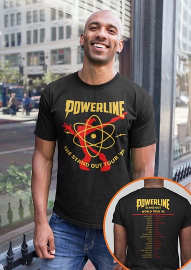 ! The Goofy Movie Powerline Stand Out Tour '95, Disney, Goofy, Band Shirt