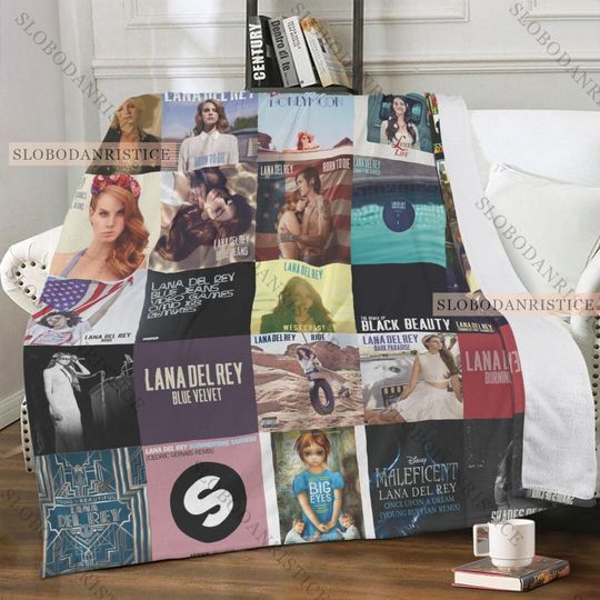 Lana Del Rey Fleece Blanket, Lana Del Rey Blanket, Bedding Blanket