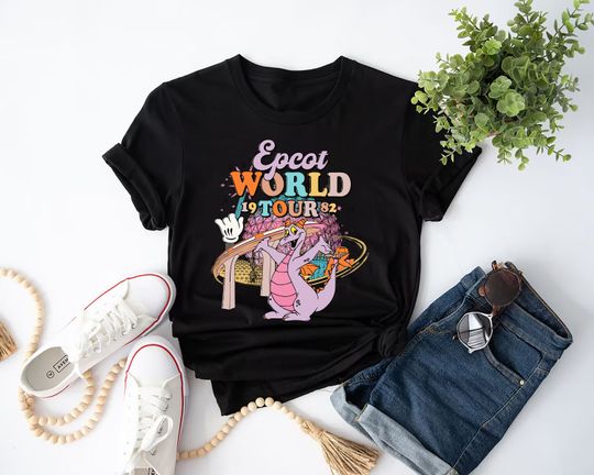 Figment Epcot World Tour Shirt, Epcot Shirt, Disney Figment Shirt