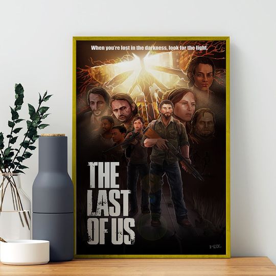 The last of us Movie Vintage Poster