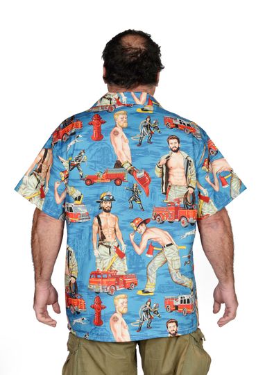 Fireman Hawaiian Shirt