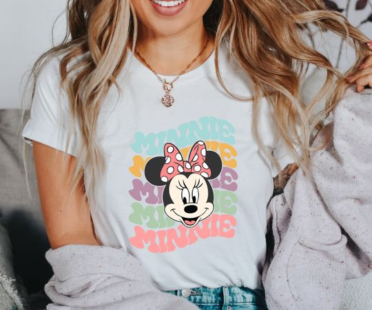 Minnie Shirt, Retro Minnie Shirt, Disney Minnie Shirt, Minnie Mouse Shirt, Minnie Disney Shirt