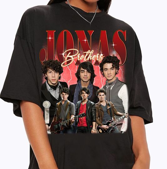 Jonas Brothers Shirts, Jonas Brothers Classic Retro