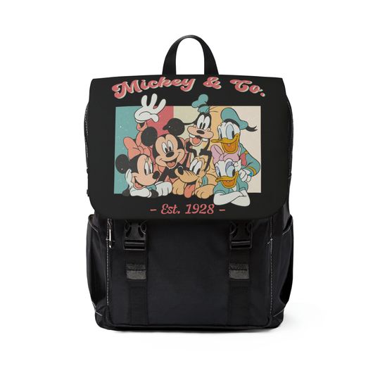 Mickey And Friends Disney Unisex Casual Shoulder Backpack