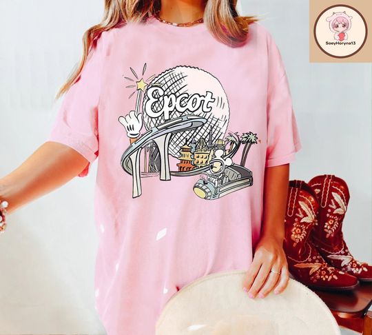 Vintage Disney Epcot Shirt, Vintage Epcot 1982 Shirt