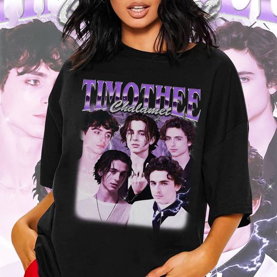 Timothee Chalamet Vintage T Shirt, Timothee Chalamet Fan Gift Shirt