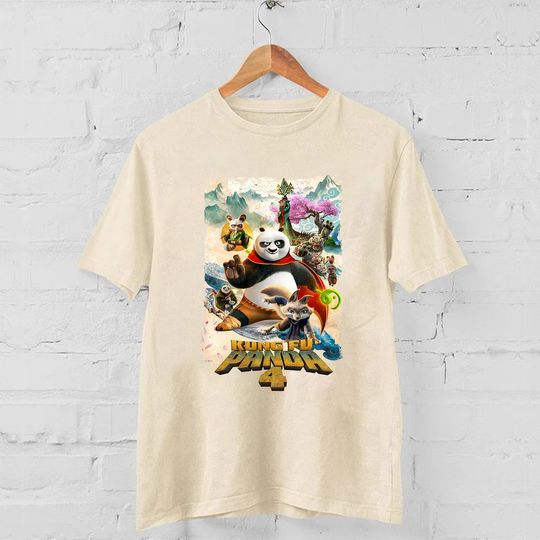 Kung Fu Panda 2024 T-Shirt, Kung Fu Panda Shirt, Po Tai Lung Tigress