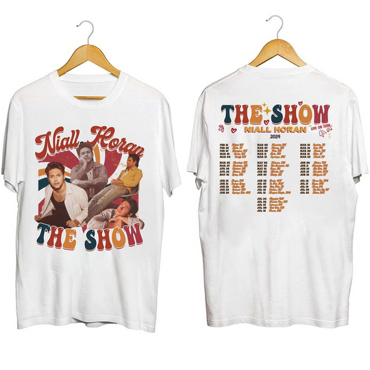 Niall Horan The Show Live On Tour 2024 T-Shirt