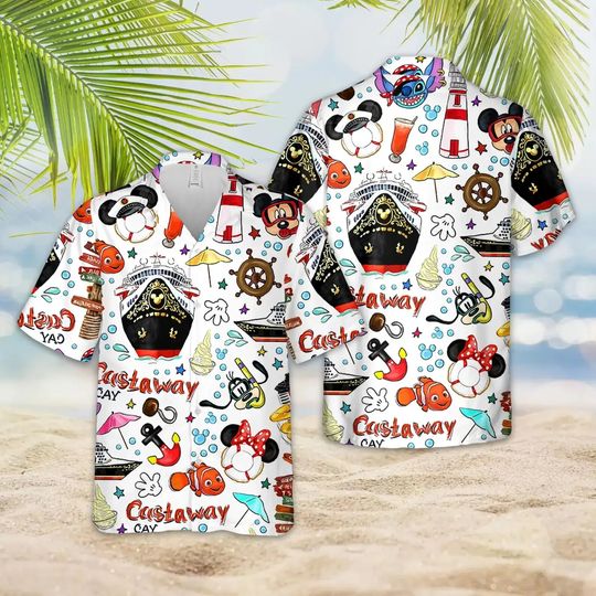 Disney Cruise Line 25th Anniversary Hawaiian Shirt