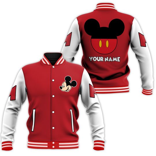 Mickey Mouse All Stars Disney Baseball Jacket