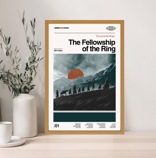 Discover The Fellowship Of The Ring Movie Poster