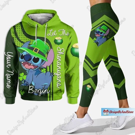 Cute Stitch Hoodies, Disney Stitch Leggings, Stitch Disney 3D Hoodie