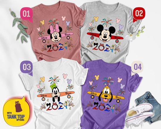 Disney Bound 2024 Shirt, Family Vacation Shirt, Disney Trip Shirt, Disneyland
