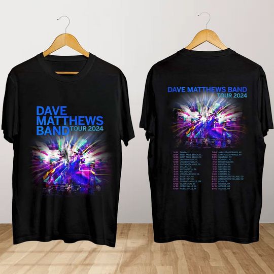 Dave Matthews Band 2024 Tour Shirt, Dave Matthews Concert Shirt