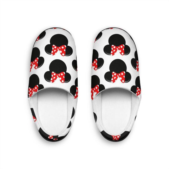 Minnie Mouse Disney Indoor Slippers, Cartoon Slippers