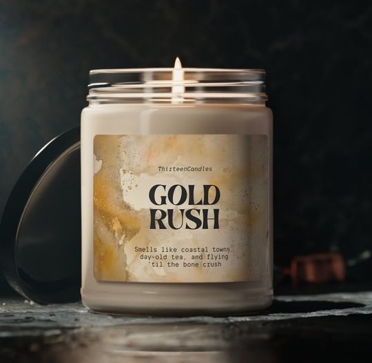 Discover Gold Rush, Taylor Scented Candle