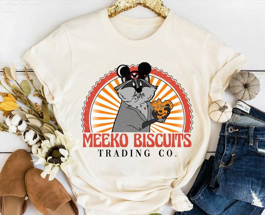Disney Meeko Biscuits Trading Co Pocahontas Shirt