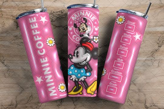 Discover Disney Minnie Tumbler with Lid and Straw