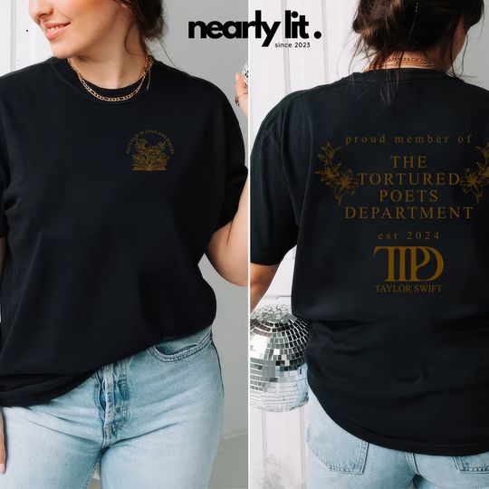 Discover The Tortured Poets Department TTPD Taylor Shirt