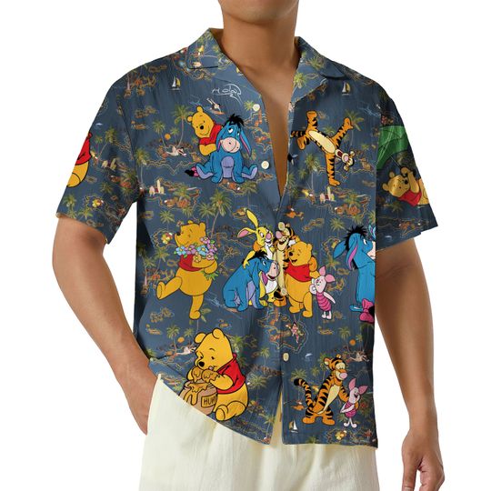 Winnie The Pooh & Friends Hawaiian Shirt