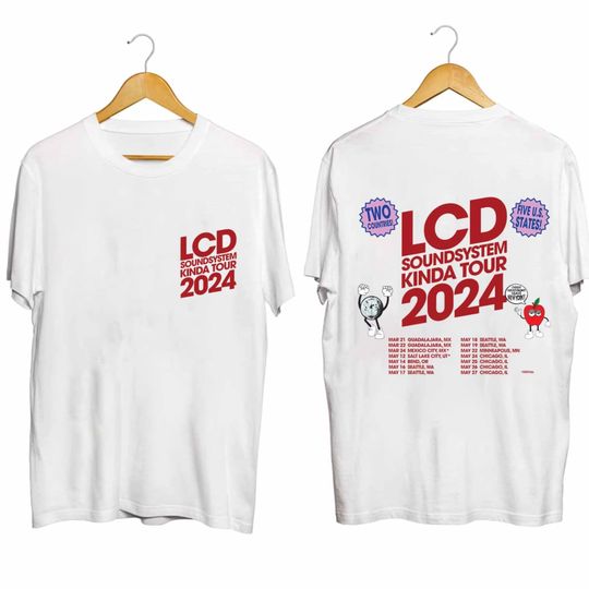 Discover LCD Soundsystem 2024 North American Tour Shirt