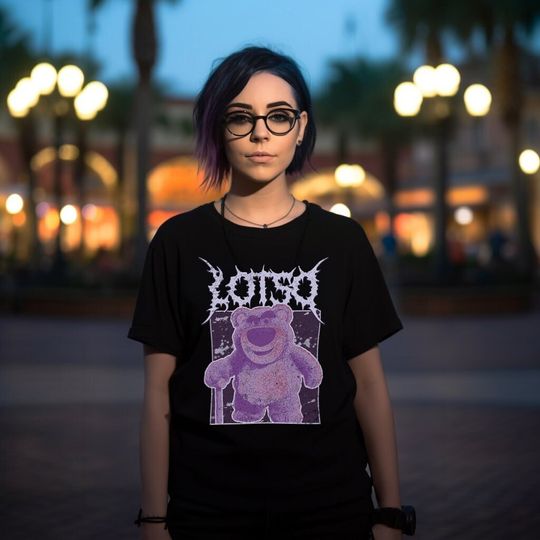 Lotso Shirt, Disney Death Metal Shirt, Toy Story Metal T Shirt