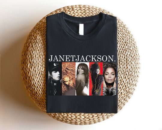 Janet Jackson Collection Singer T-Shirt, Janet Jackson Shirt, Together Again Tour 2024