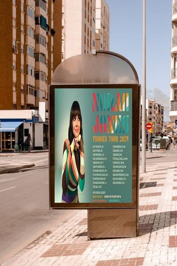 Norah Jones Summer 2024 North American Tour Dates Poster