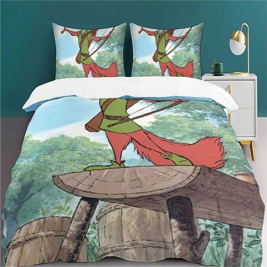 Disney Robin Hood Pillow Cover Duvet Cover Bedding Sets