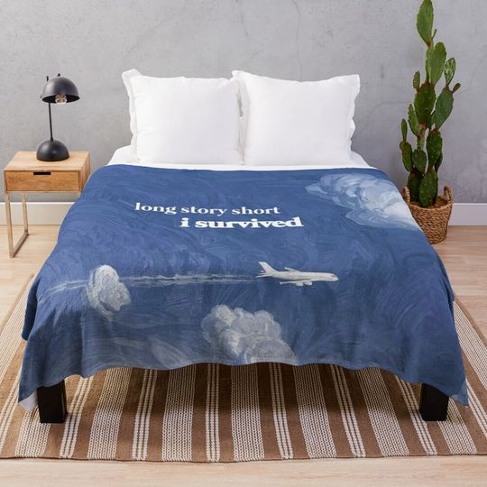 Discover Taylor Long Story Short Throw Blanket