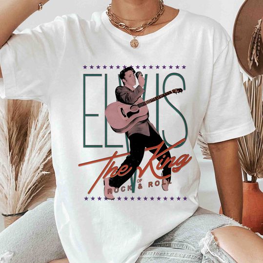 Discover Elvis Presley Shirt, Rock N Roll Shirt, Elvis Presley Retro Shirt, Elvis Presley Movie