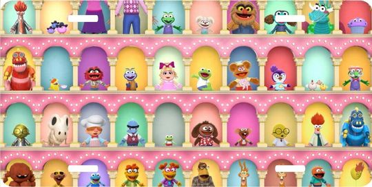 Discover Muppet Show - Box  Views -Walt Disney License