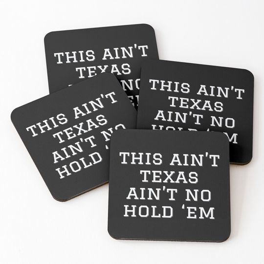 Discover TEXAS HOLD EM Coasters