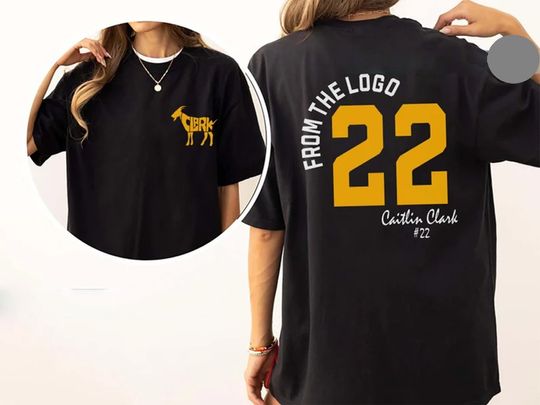 Caitlin Clark Shirt, From The Logo 22 Caitlin Clark T-Shirt